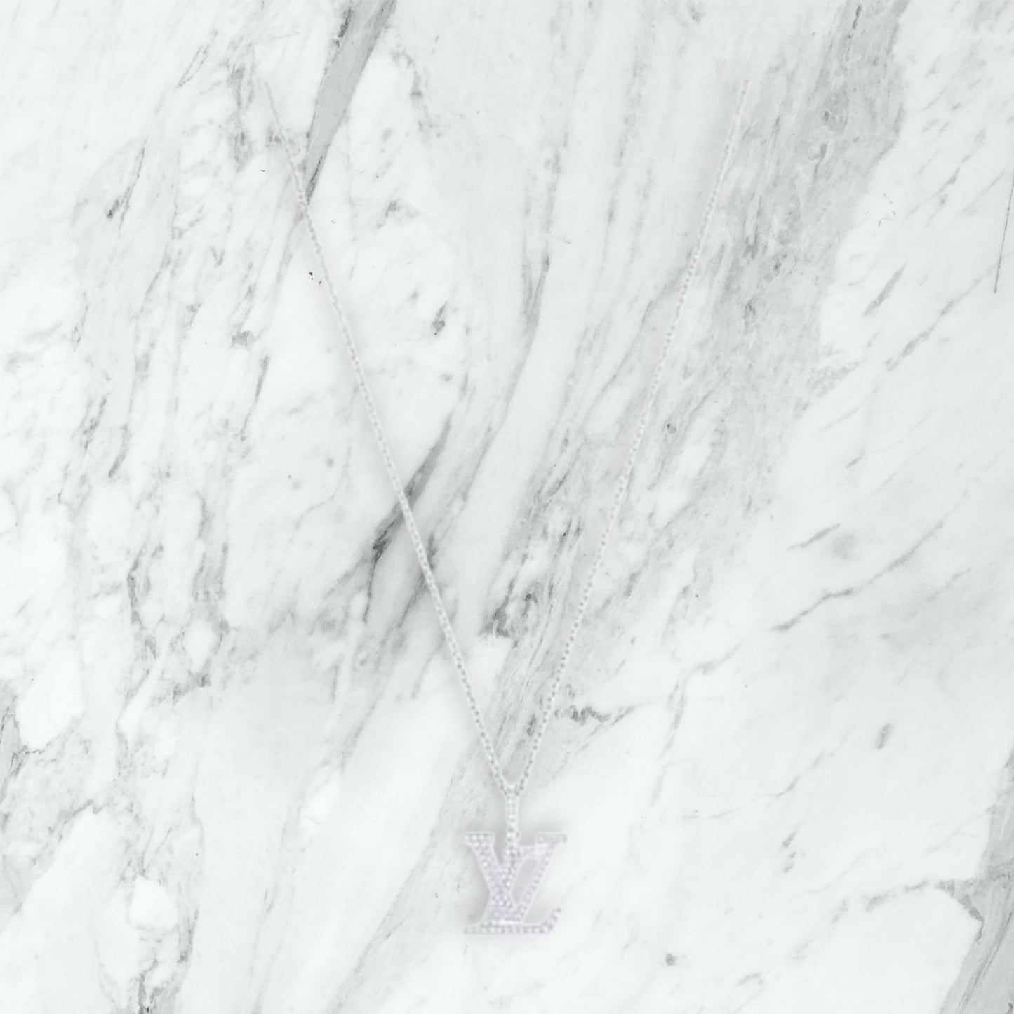 Collier Louis Vuitton - argent