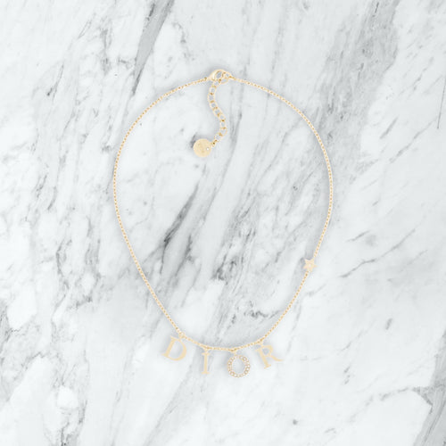 Collier Dior -or