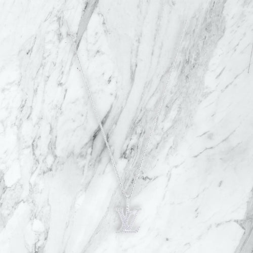 Collier Louis Vuitton - argent