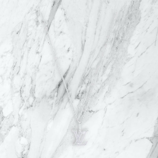 Collier Louis Vuitton - argent