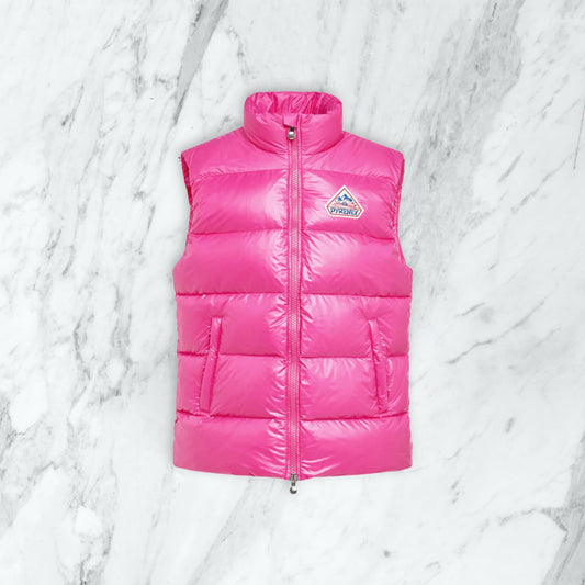 Doudoune sans manche pyrenex - rose