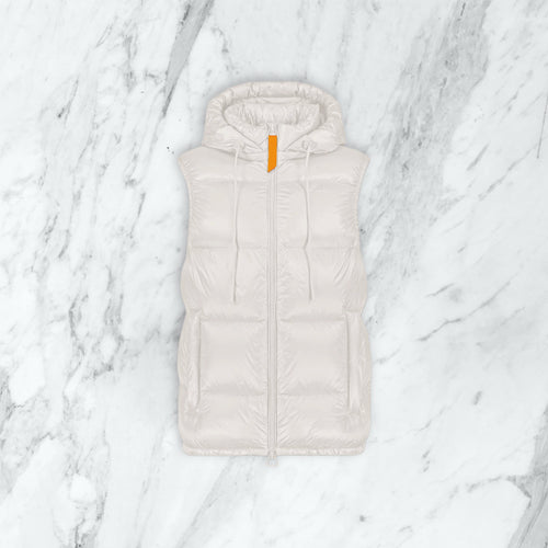 Doudoune sans manche Gertrude - beige