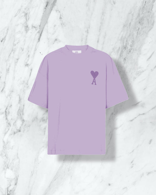 AMI PARIS - T-Shirt Violet